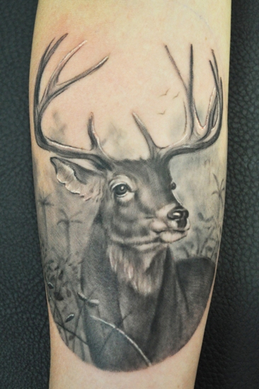 Deer Tattoo 5