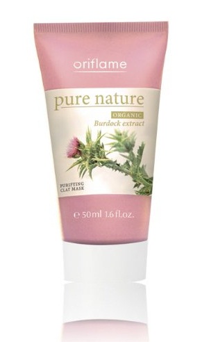 Oriflame Pure Nature Organic Burdock Exact Purifying Face Mas