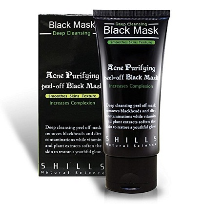 Shills Bamboo Charcoal Oil Control Blackhead Remover Peel off Mask