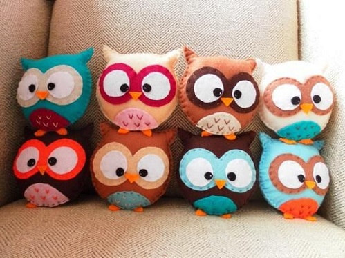  Owl Cushions