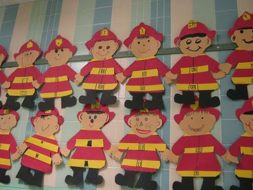 Simple Fireman Crafts