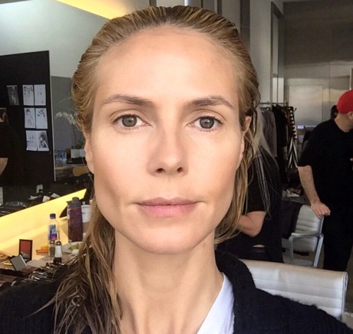 heidi klum without makeup