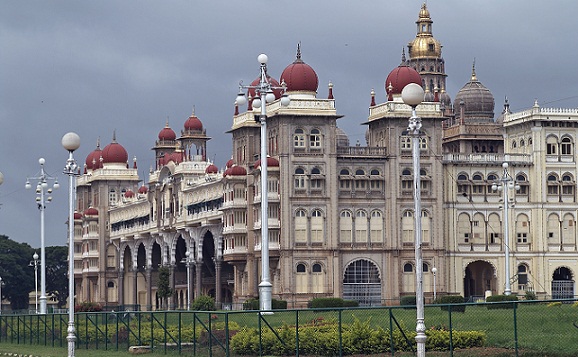 City Palace in Mysore, Southern India