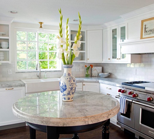 Round Kitchen Island