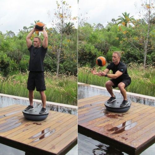 medicine ball exercises - Ball Slam