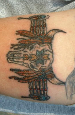 Cute Native American Armband Tattoos Design