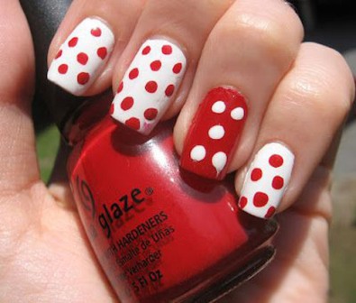 Red Nail Art