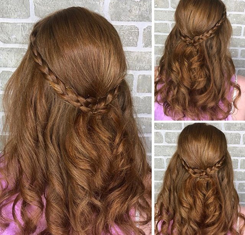 Bohemian Wedding Hairstyle