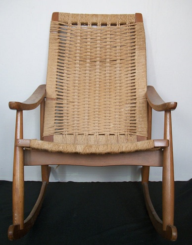 Jute Rocking Chair-6