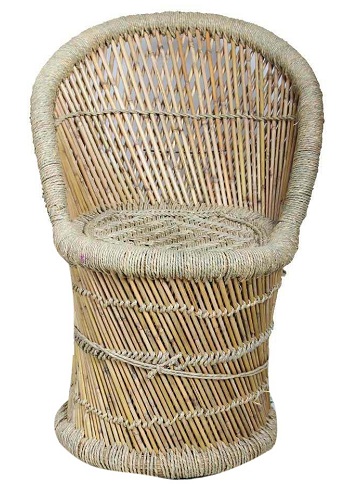 Back Rest Jute Chair