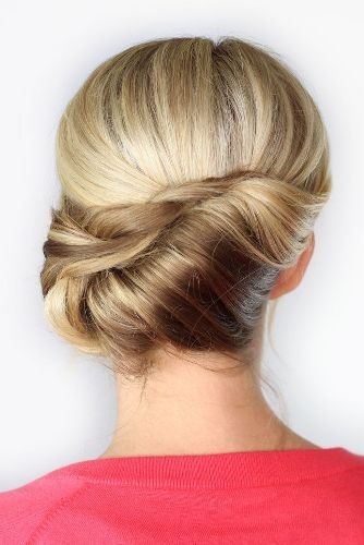 Elegant Twisted Hairstyle