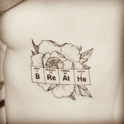 Periodic Element Chemistry Tattoos