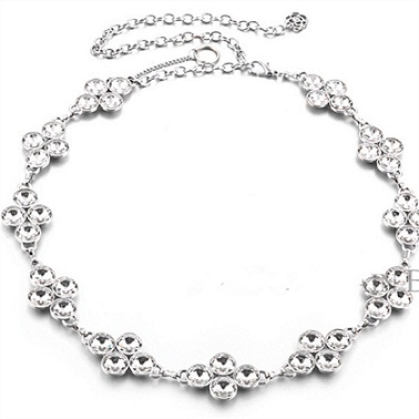 Diamond Nickel Waist chain Belt women