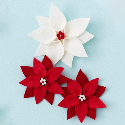 Decorative Poinsettia Crafts