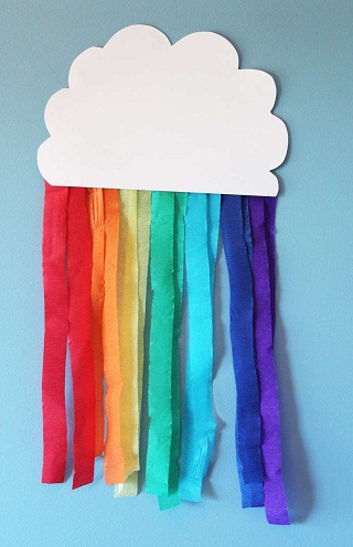 Easy Art Rainbow Crafts