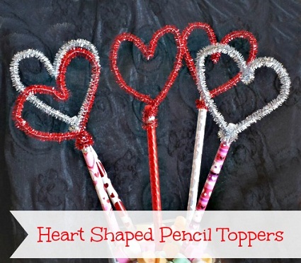 Pencil Valentine Craft