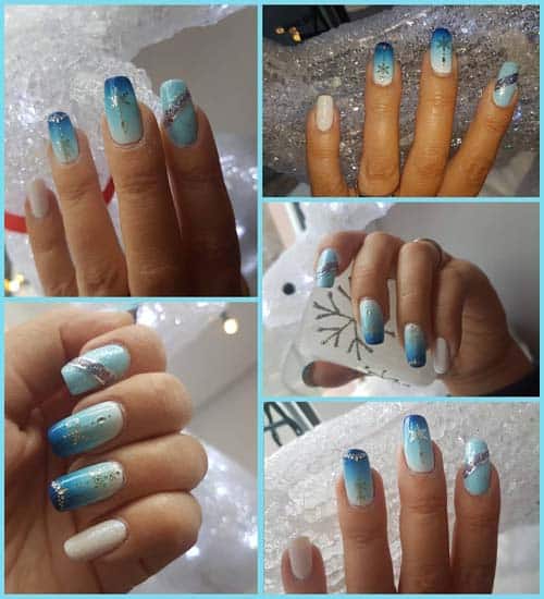 Fashionista Winter Nail Art