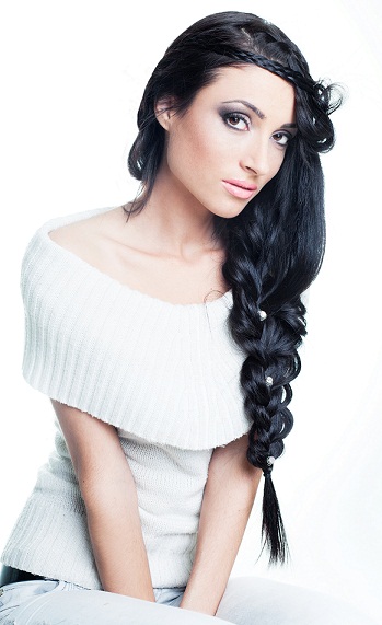 The Lopsided Braid - long braided hair