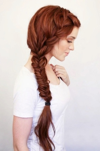 The Fishtail Look - hairstyles for long hair braids