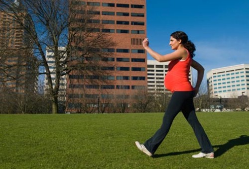 Exercises During Second Trimester-Walking