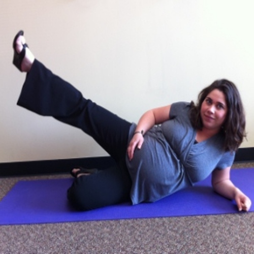 Exercises During Second Trimester-Leg Raise