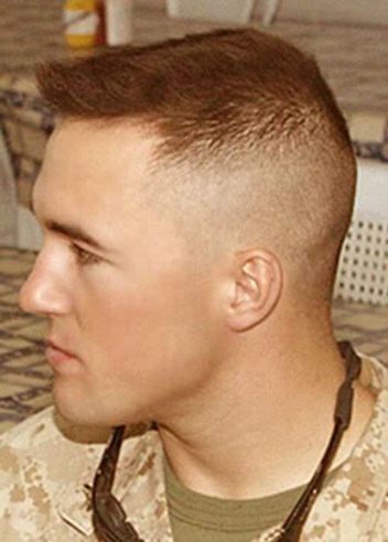 Coloured Marine Haircut