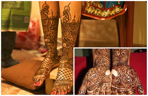 A. Shriniwasan Mehandi Designs