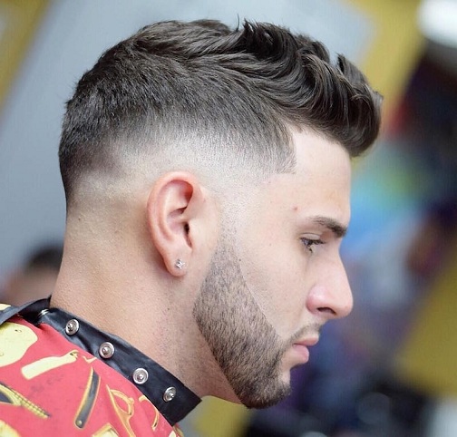 Classic Tapered Sides with Textured Fohawk