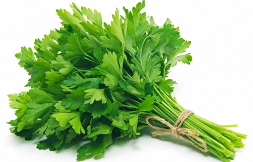 Parsley Remedy of Heat Boils on Face