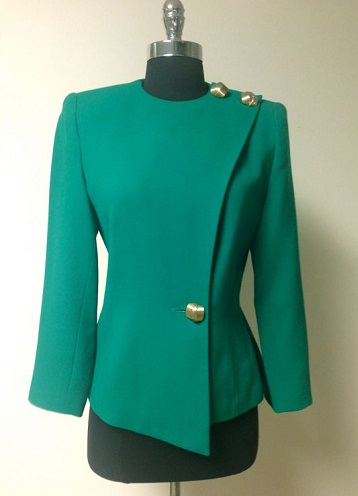 Short Green Blazer