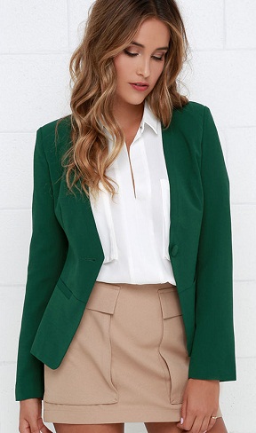 Dark Green Blazer