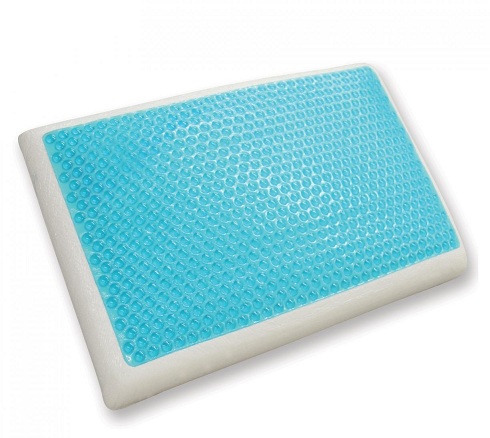 Reversible Cool Gel and Memory Foam Pillow