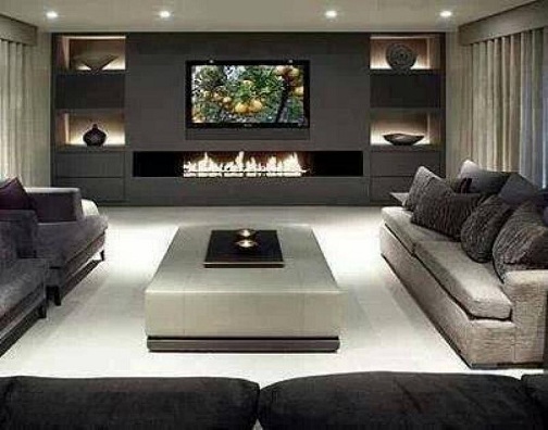 Contemporary Living Hall Design