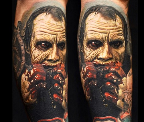 Macabre Zombie Tattoos