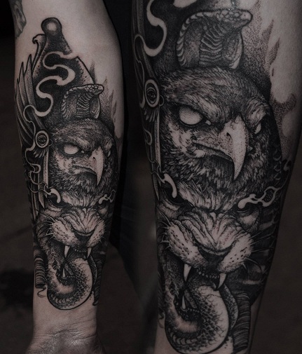 Macabre Animal Tattoos