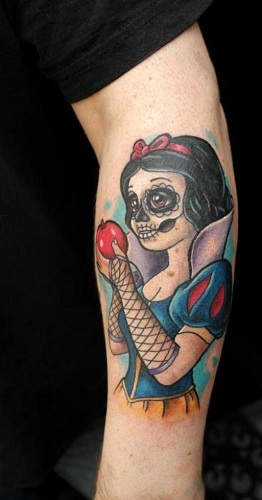 Macabre Cartoon Tattoos