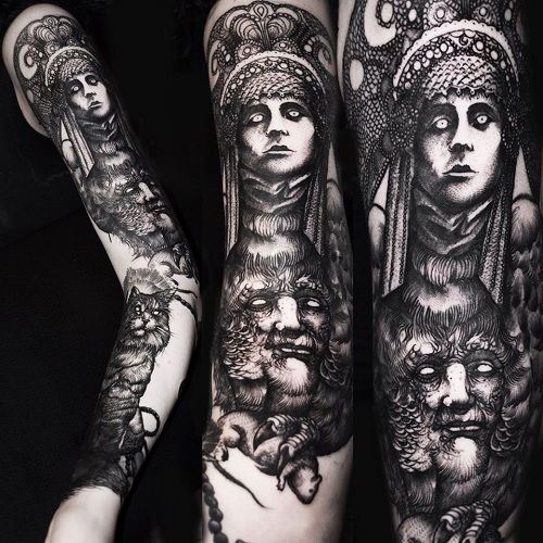 Black Arts Macabre Tattoos