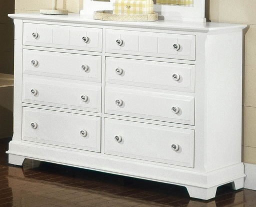 White dresser