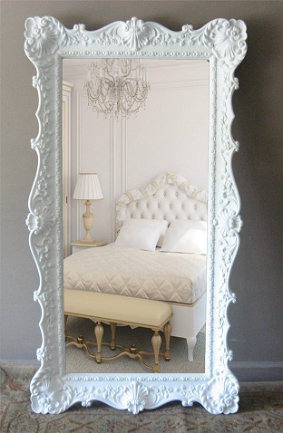 Huge White Mirror