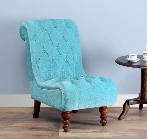 Velvet Accent Chair