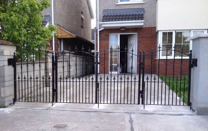 Folding Iron Gate