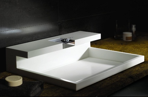 Contemporary style basin