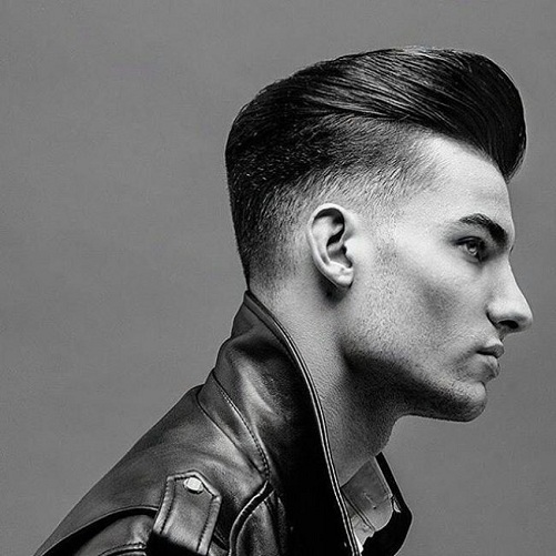 Undercut with Slicked Back Hair