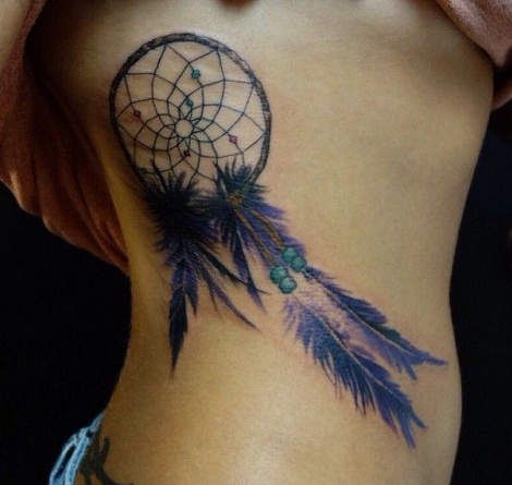 Blue Pattern Dream Tattoo