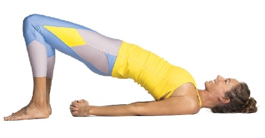 Bridge Pose For Cold Relief