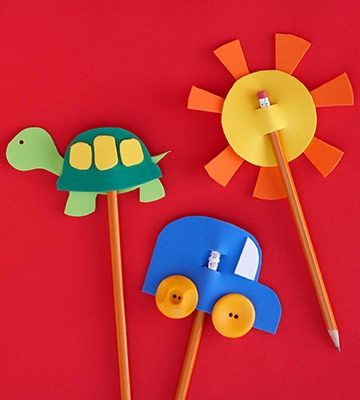 Pencil Topper Foam Crafts