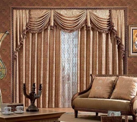 Printed Drawing Room Curtain