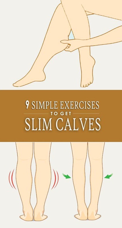 exercises to get slim calves