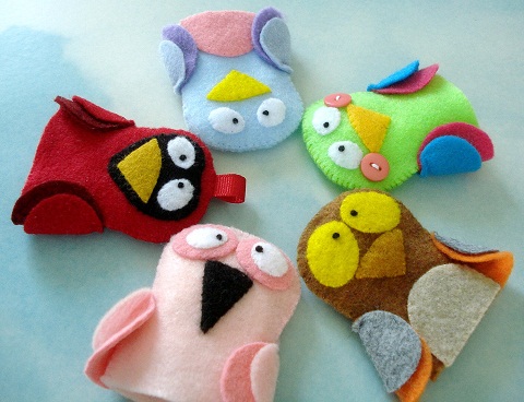 Felt Finger Puppet Crafts