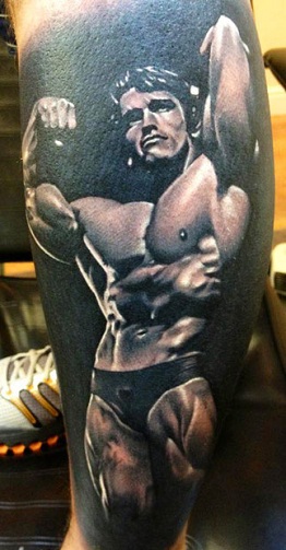 Portrait Sports Tattoo